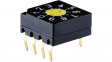 DRS 3110 Кодирующий переключатель; Пол: 10; PCB,THT; 100мОм; Шаг: 2,54мм