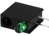 L-710A8EB/1X1GT, LED; в корпусе; Кол-во диод:1; 3мм; THT; зеленый; 20-60мкд; 30°, Kingbright