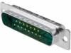 3017W2PCM99A10X Вилка; D-Sub специальные; PIN:17(2+15); "папа"; пайка; на провод