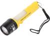 PHH0122, Фонарик: классический; 400лм; O40,5x172мм; Цвет: черно-желтый, MACTRONIC