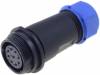 SP2111/S9II Вилка; "мама"; SP21; PIN:9; IP68; 7?12мм; пайка; на провод; 500В