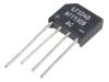 NTE5309 Однофазный выпрямительный мост; Urmax:200В; If:4А; Ifsm:150А