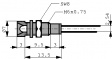 WU-I-RY-3-2 СИД в хромированном корпусе красный/желтый 3 mm