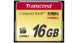 TS16GCF1000 Memory Card, CompactFlash, 16GB, 160MB/s, 120MB/s