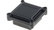 RND 455-00622 Sealed Metal Enclosure, Black, 96.2 x 96.2 x 45 mm, Aluminium Alloy / ADC12, IP6