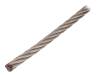 L7X7-F8-A4/50M, Rope; acid resistant steel A4; Orope: 8mm; L: 50m; Rope plexus: 7x7, KRAFTBERG
