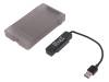 AU0037 Адаптер USB 3.0 / SATA; SATA вилка, вилка USB 3.0