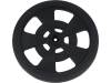 SW-B BLACK SERVO WHEEL WITH ENCODER STRI, Колесо; черный; Ось: с насечкой; Кол-во шт: 1; на корпус,винтами, POLOLU