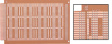 932 HP Laboratory card Phenol hard-paper FR2