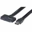 PB-737-1 Cable eSATAp 12V-Plug SATA 22-pin-Plug 100 cm
