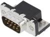 LD09P13A4GX00LF Гнездо; D-Sub; LD; PIN:9; "папа"; Фиксация: винтами; угловой 90°