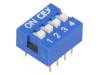 DS-04, Переключатель: DIP-SWITCH; Кол-во секций:4; ON-OFF; 0,05A/12ВDC, Ninigi