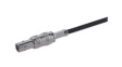 11_QLA-01-2-8/122_NH RF Connector, QLA, Brass, Plug, Straight, 50Ohm, Crimp Terminal