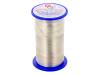 SCW-0.90/500, Проволока посеребренная; 0,9мм; 500г; 88м; -200?800°C, BQ CABLE (TME brand)