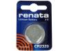 CR2320, Батарея: литиевая; 3В; CR2320; Кол-во бат:1; O23x2мм; 150мАч, Renata
