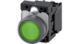 3SU1136-0AB40-1BA0 SIRIUS ACT Illuminated Push-Button complete Metal, matte, green