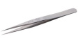 3SA Tweezers, Stainless Steel, Fine, 120mm