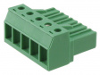 1804933 Female header Pitch 7.62 mm, 5 Poles