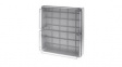 CLWIB 15 Junction Box with Clear Lid 380x460x120mm Light Grey Polycarbonate/Thermo-Resist
