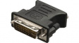 CCGB32900BK Adapter, DVI-I 24+5-Pin Plug, VGA Socket