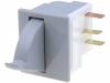 E3111CAAAB ROCKER; 1; SPDT; ON-(ON); 5A/250ВAC; серый; Корпус: серый; -25?70°C