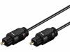 AVK-216-0100 Кабель; Toslink вилка, с обеих сторон; 1м; Диам.провода:2,2мм