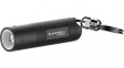 K2 BOx Key Fob Torch Black, 25 lm