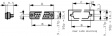 DT50PZ/2 D-Sub plug 50 Male Solder Cup / Solder Lug/Straight