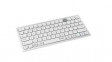 K75504UK Keyboard, UK English, QWERTY, USB, Bluetooth/Wireless