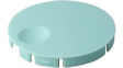 A3250105 Cover with finger grip 50 mm blue-green
