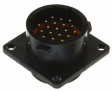 UTS014E19P Panel Mount Plug with Flange UTS Hi Seal Poles=19 Male Housing size14