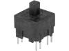 15451, Микропереключатель; 2; DPST-NO + DPST-NC; 0,025A/120ВDC; THT, MEC