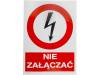 3EZA148/210FS, Знак безопасности; запрещающий; W: 148мм; H: 210мм; FS, ANRO