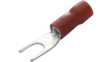 RND 465-00661 [100 шт] Spade Terminal, Red, 8 mm