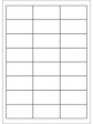 L6433 Universal label. 64.6 x 33.8 mm