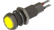 508-521-22 Индикат.лампа: LED; вогнутый; 24ВDC; Отв: O8,1мм; IP67; латунь