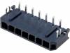 436500703 Гнездо; провод-плата; "папа"; Micro-Fit 3.0; 3мм; PIN: 7; THT; 5А
