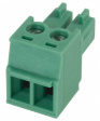1803578 Female header Pitch 3.81 mm, 2 Poles