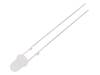 OSW4YK3Z72A LED; 3мм; белый холодный; 1120-1560мкд; 70°; Поверхность: выпуклая