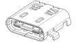 105455-0101 USB C Receptacle, Right Angle, PCB Mount