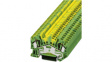 3036440 Terminal block STS green/yellow, 0.08...6 mm\x1a, 3036440