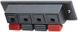 11252 LK 04 Clamp terminal, Black