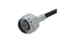 11 N-50-4-9/133 NE RF Connector, N-Type, Brass, Plug, Straight, 50Ohm, Crimp Terminal