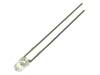 LTL-4236N LED; 3мм; зеленый; 12,6-40мкд; 45°; Поверхность: выпуклая