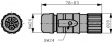 7600 3000 Appliance plug, LS1 Design A1 5+PEP