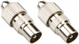 BPP641 Aerial connection kit 2x coax connector m - m