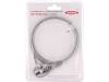 64134 Security wire; silver; Features: cipher security; 1.5m