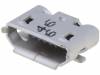 473460001 Гнездо; USB B micro; на плату; SMT; PIN:5; горизонтальный; 0,65мм
