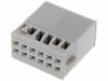 800013, Корпус разъема; вилка; Quadlock; PIN:12; белый, 4CARMEDIA