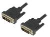 AK-320108-005-S, Кабель; dual link; гнездо DVI-D (24+1), вилка DVI-D (24+1); 0,5м, ASSMANN